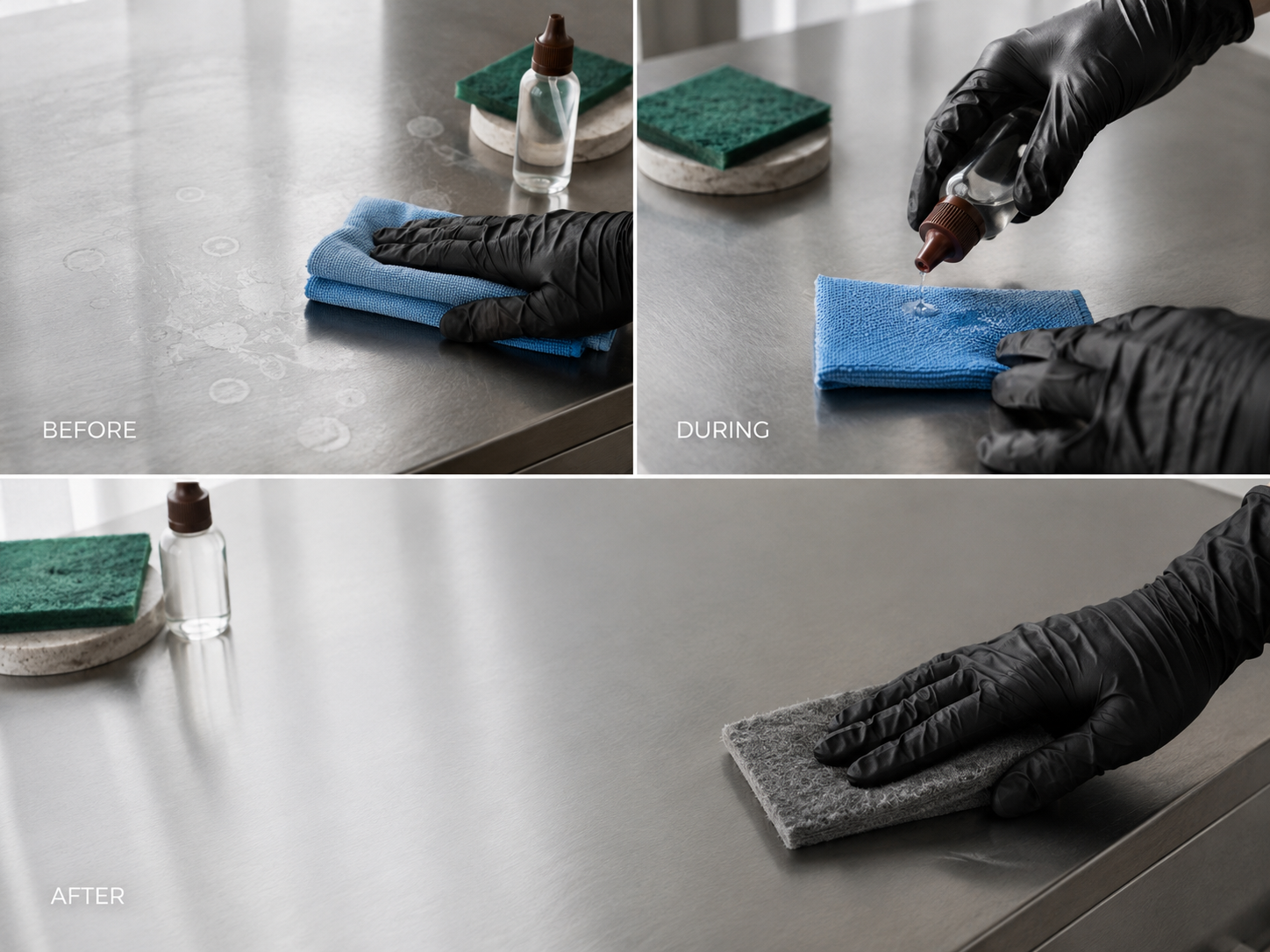 Stainless Steel & Aluminum Furniture Care Kit