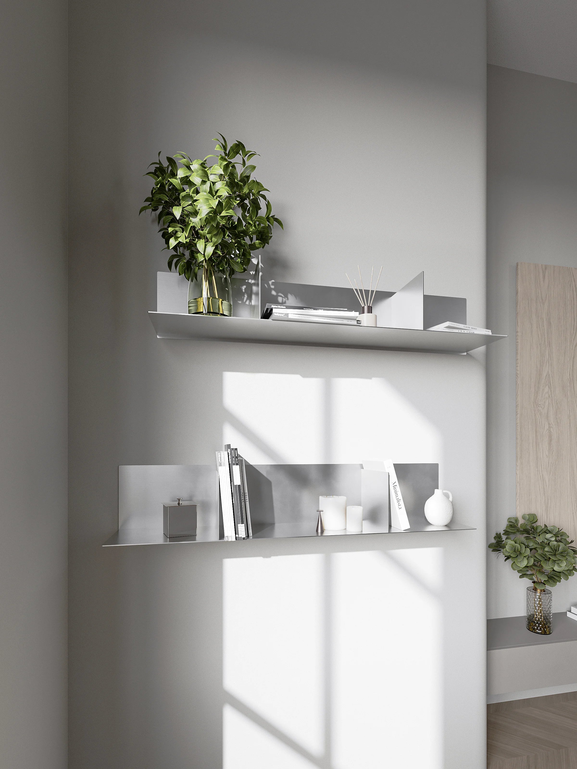 Compartments Wall Shelf