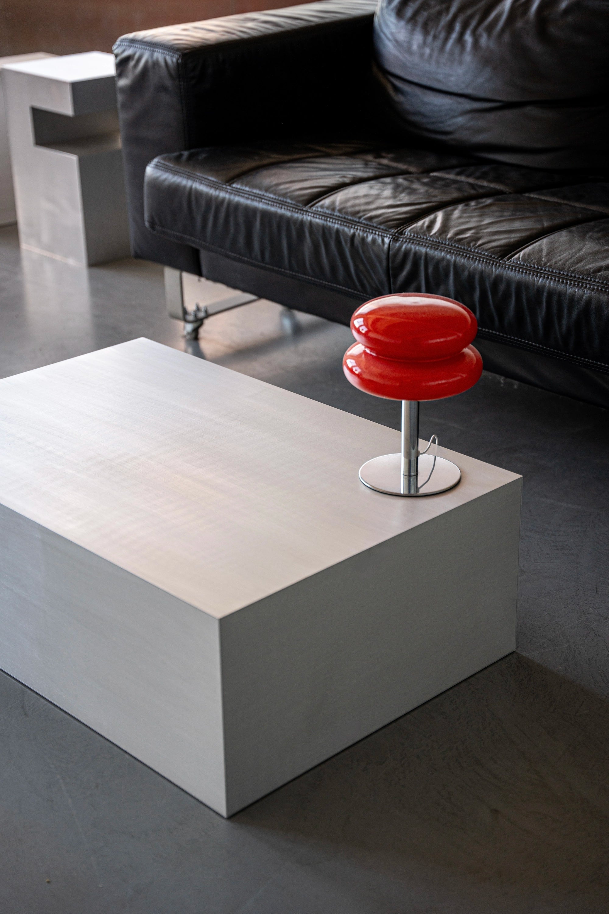 Compact Aluminum Coffee Table