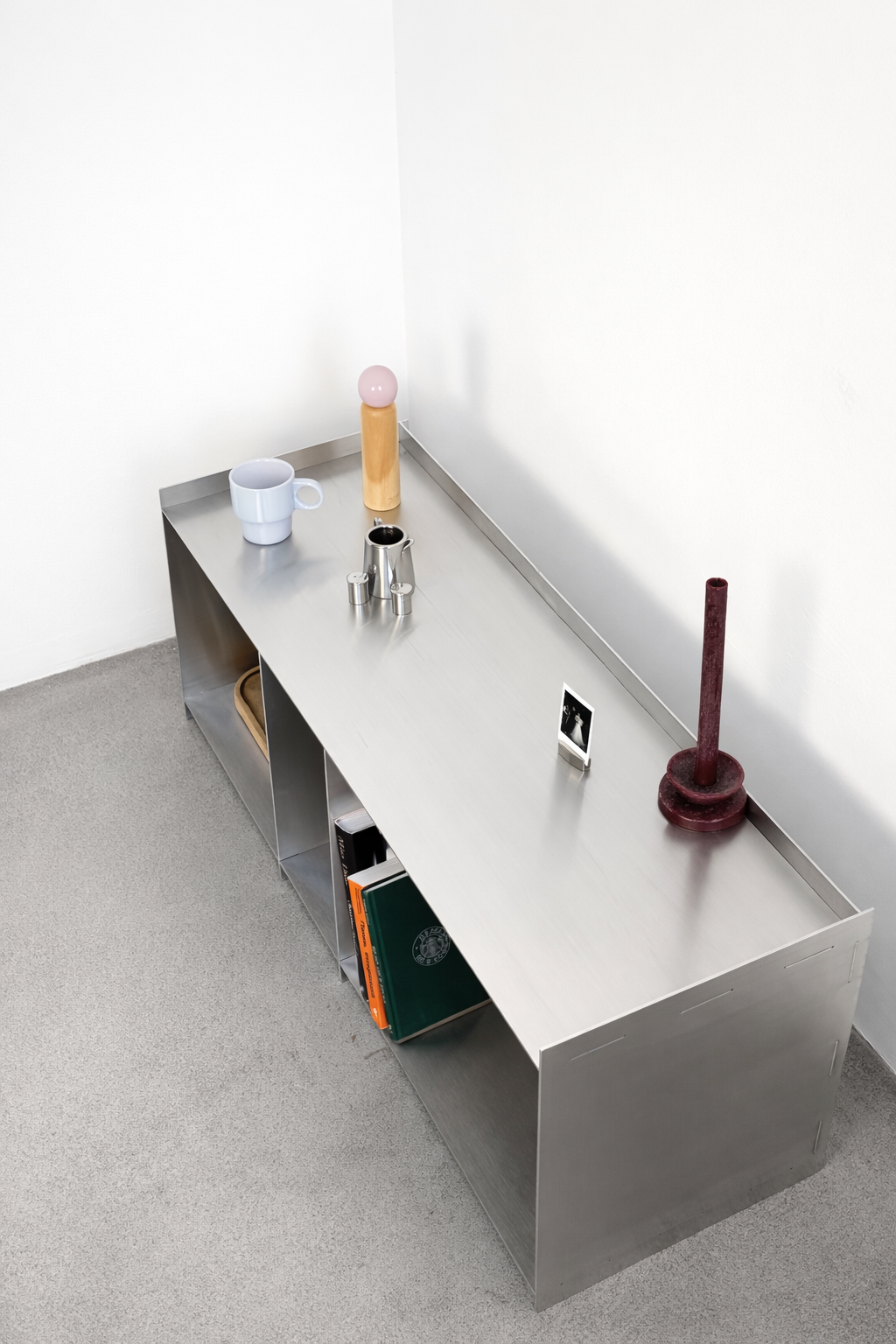 Metal TV table