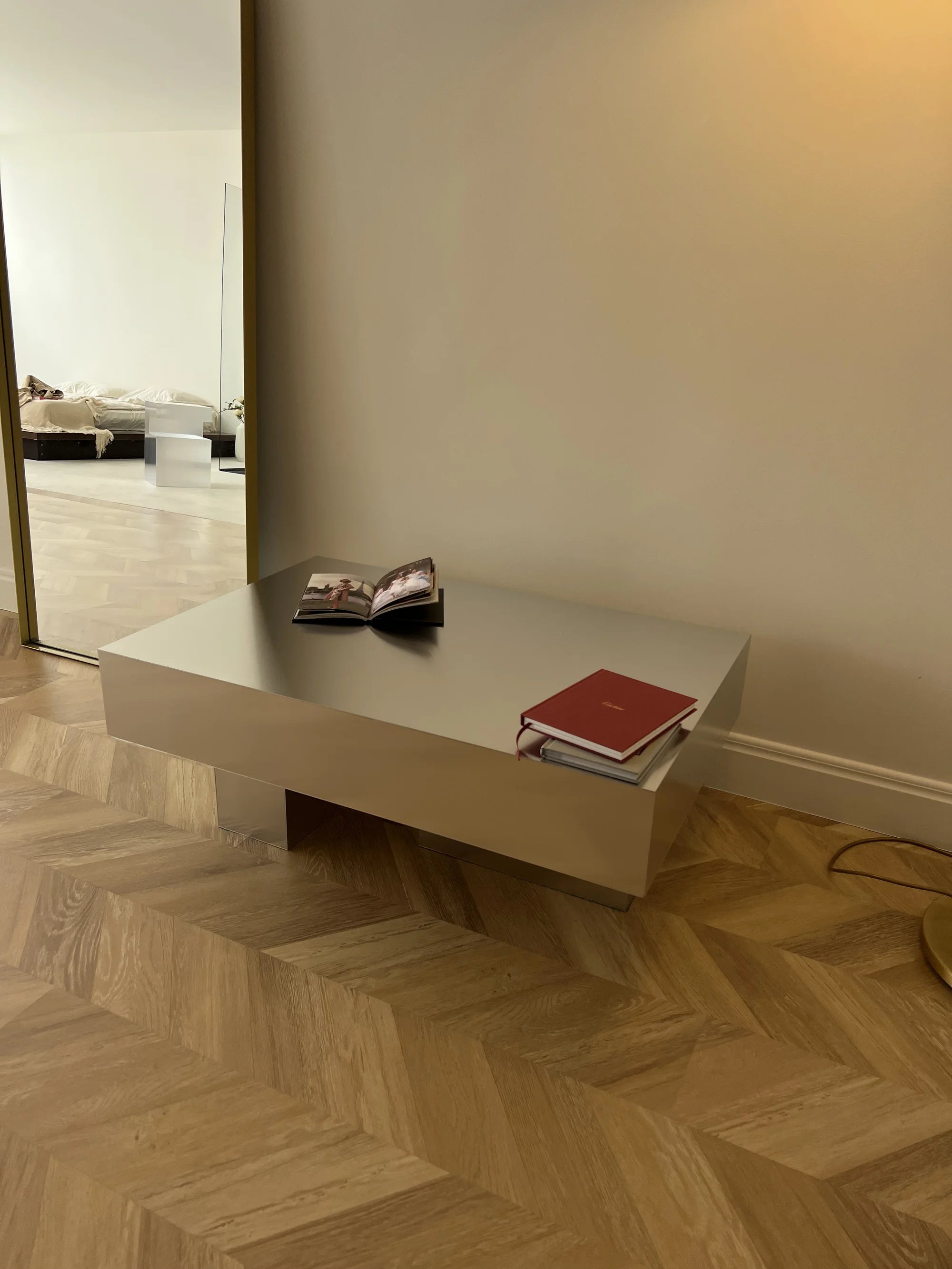 Aluminum Forma Coffee Table