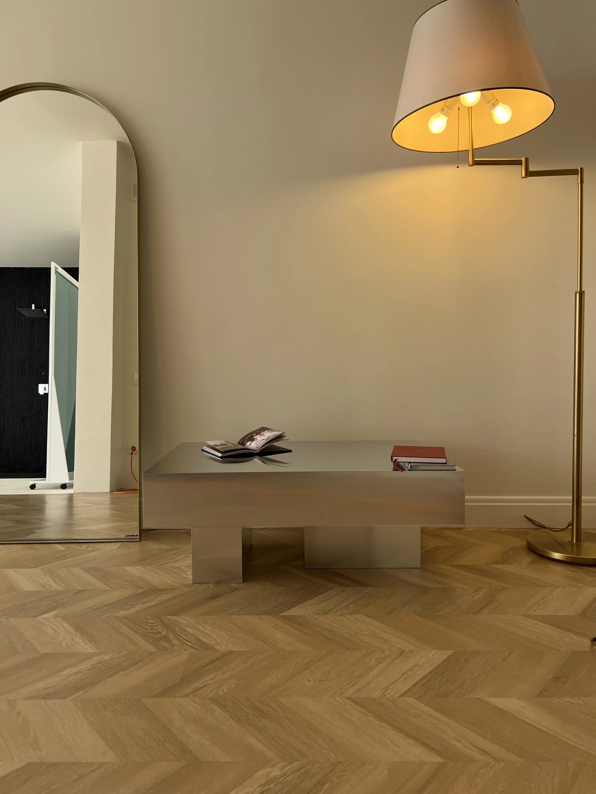 Aluminum Forma Coffee Table