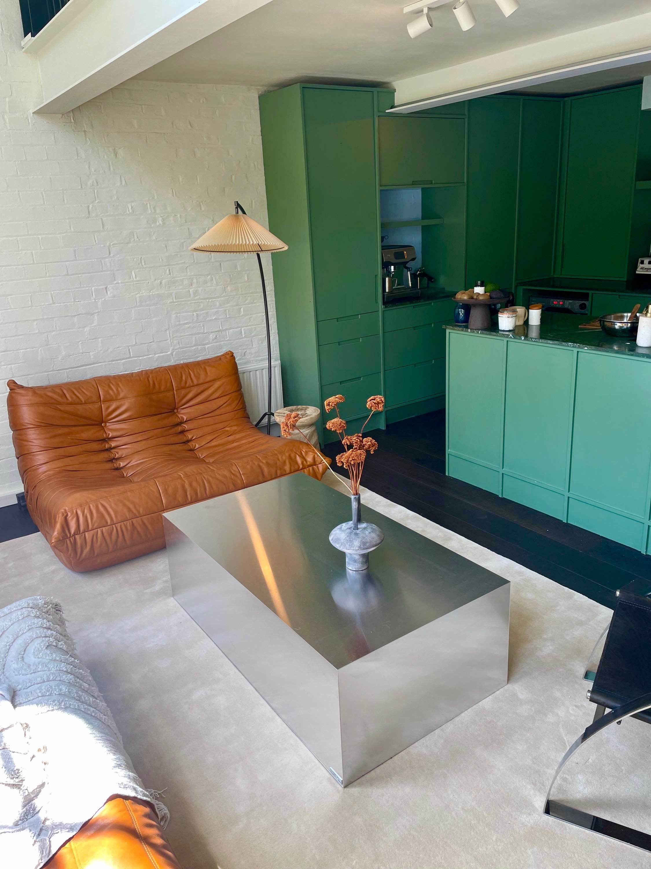 Large Aluminum Coffee Table