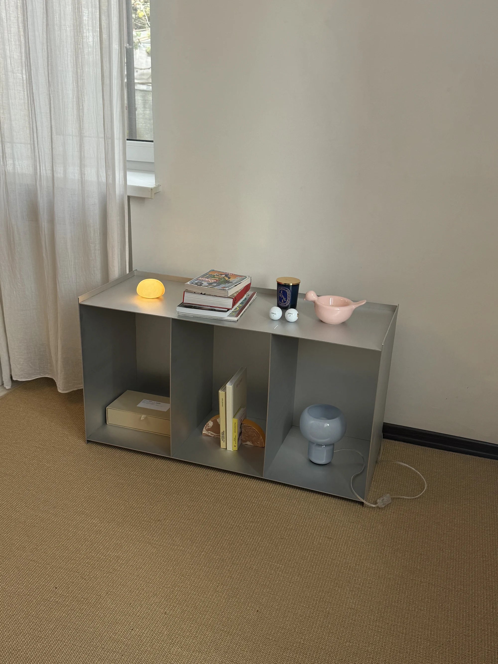 Aluminum Compartments Table