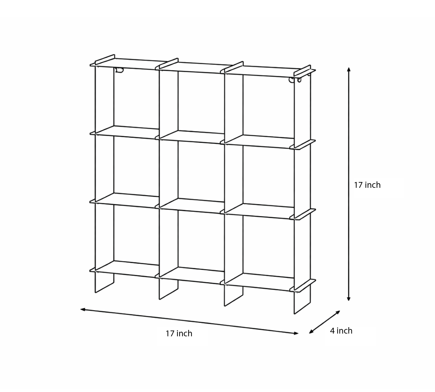 Modular Open Frame Organizer