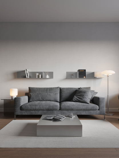 Large Square Aluminum Flat Table