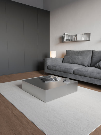 Large Square Aluminum Flat Table