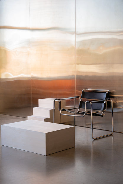 Compact Aluminum Coffee Table