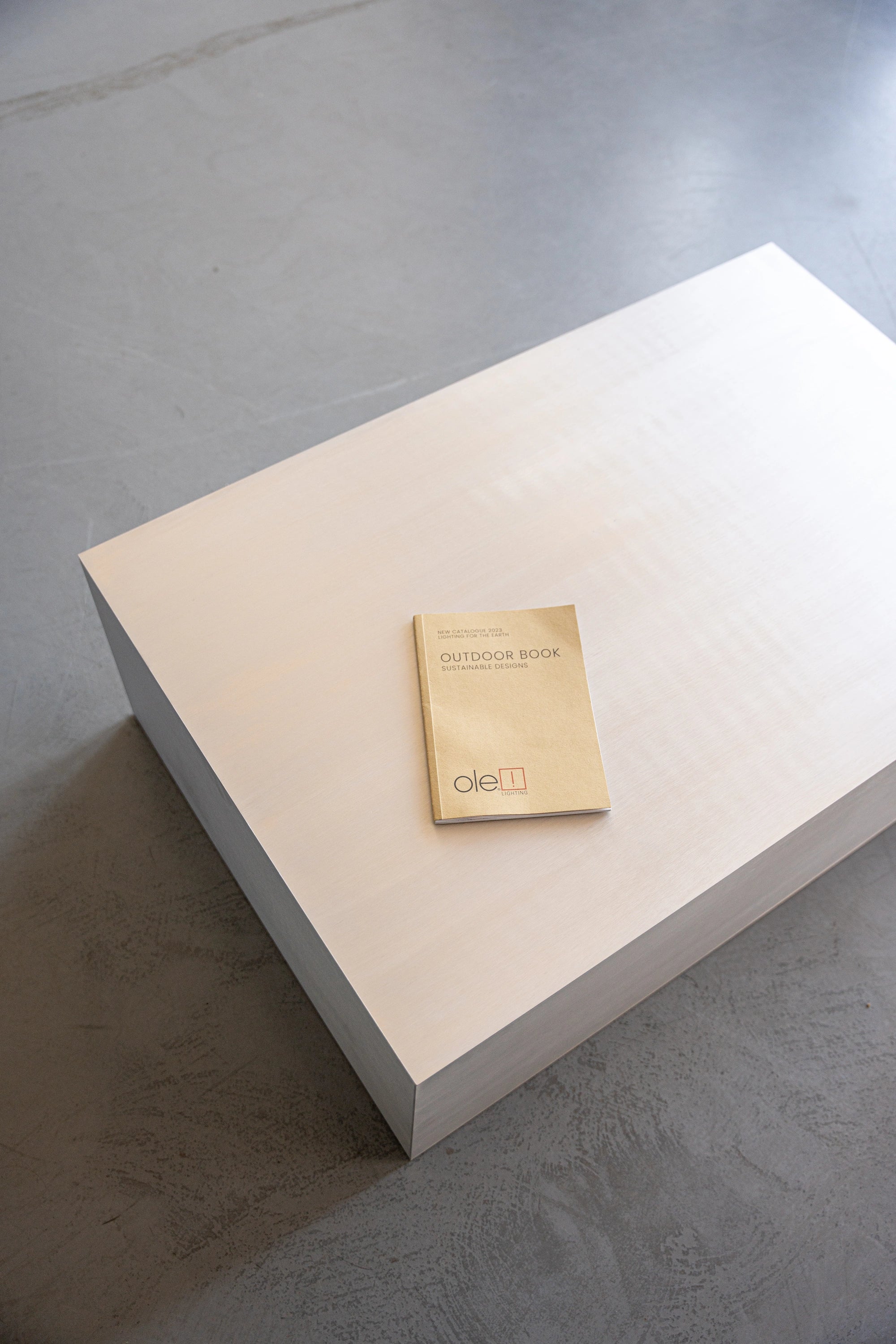 Compact Aluminum Coffee Table