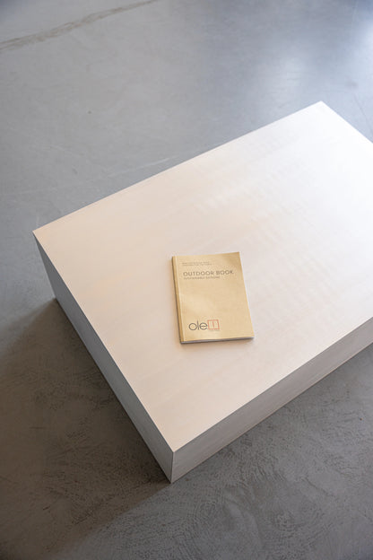 Compact Aluminum Coffee Table