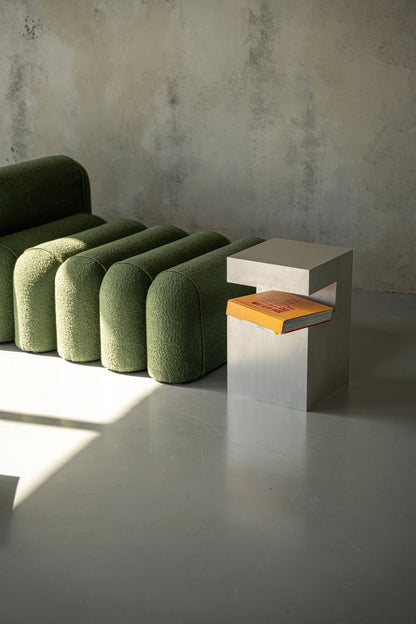 Small Aluminum Cube Shelf