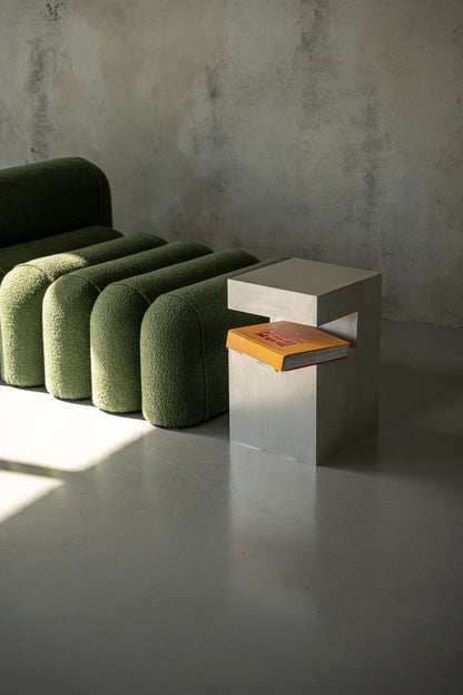 Small Aluminum Cube Shelf