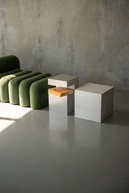 Small Aluminum Cube Shelf