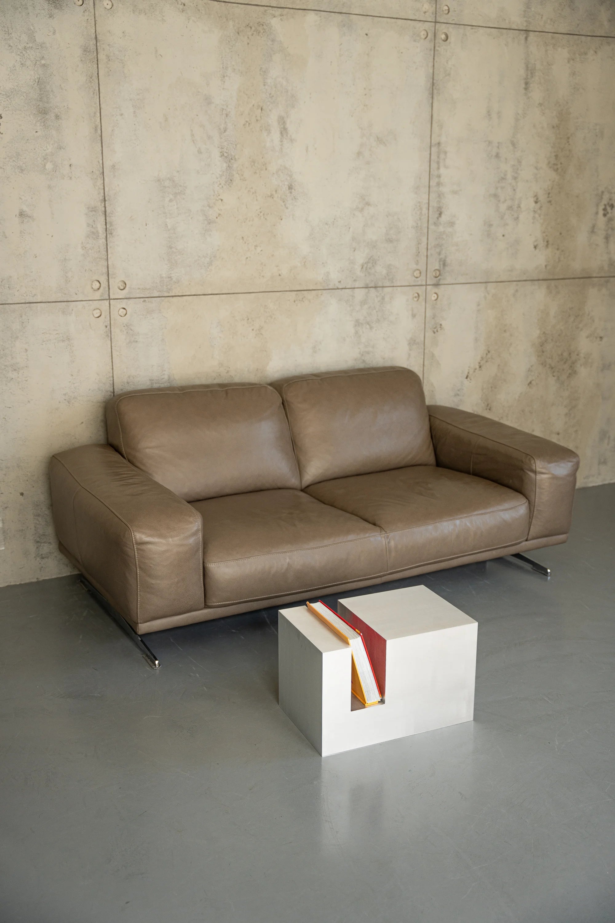 Small Aluminum Cube Shelf