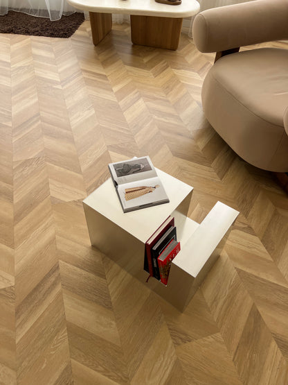 Small Aluminum Cube Shelf