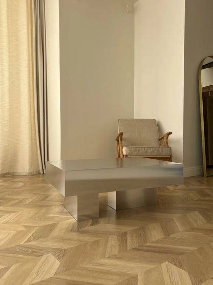 Aluminum Forma Coffee Table