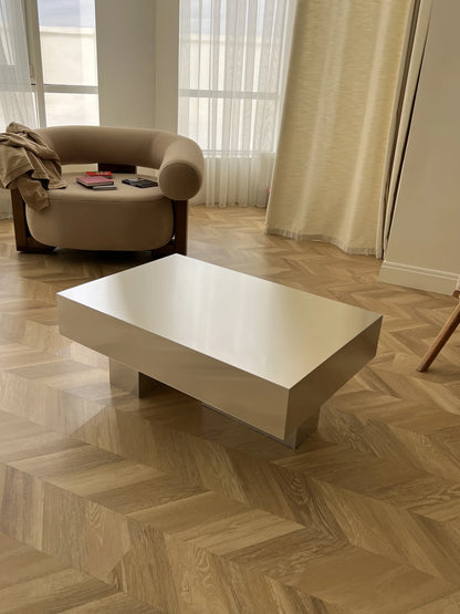 Aluminum Forma Coffee Table