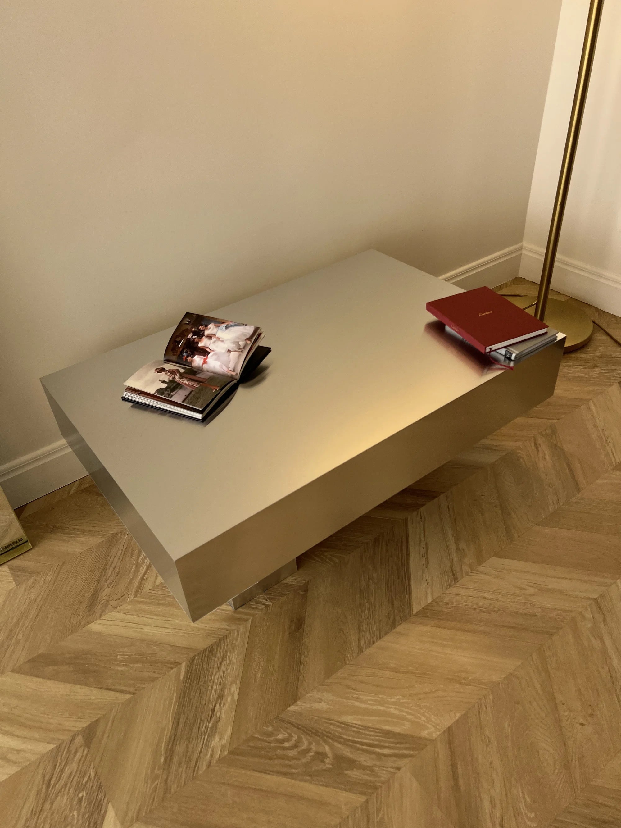 Aluminum Forma Coffee Table