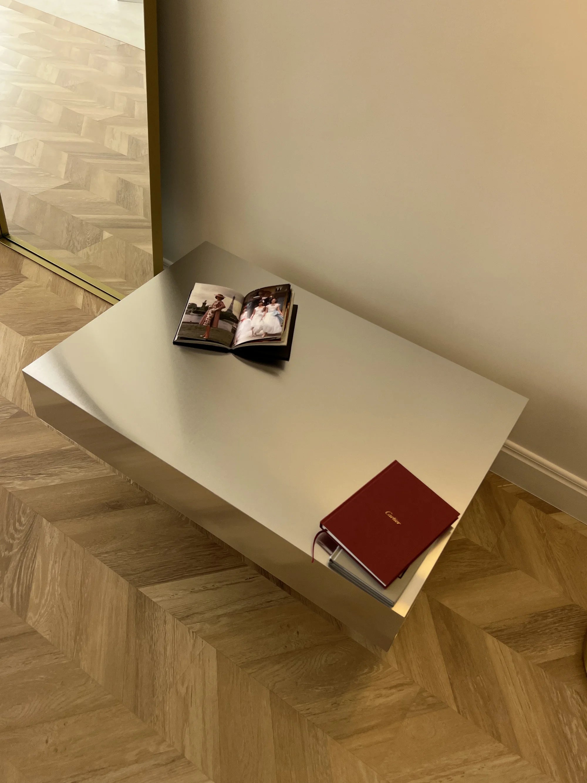 Aluminum Forma Coffee Table