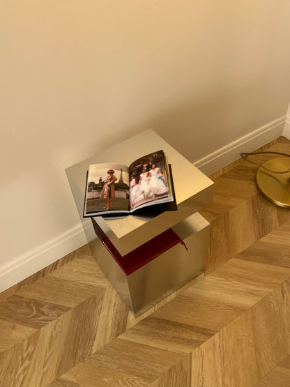 Small Aluminum Cube Shelf