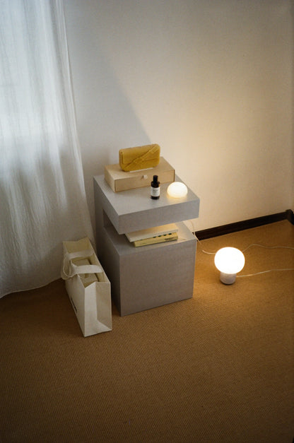 Large Aluminum Cube Shelf