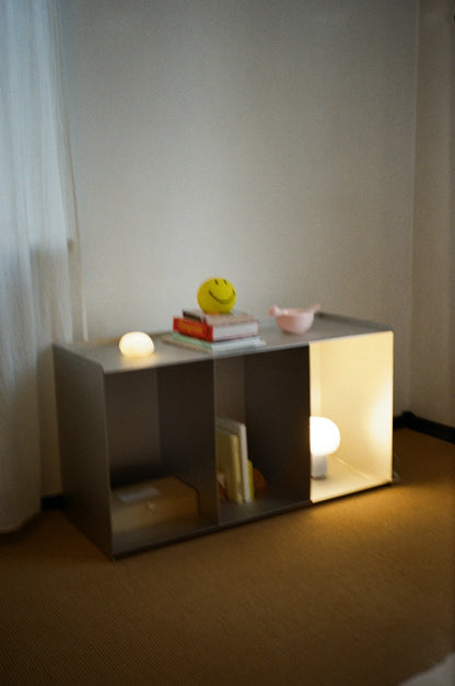 Aluminum Compartments Table