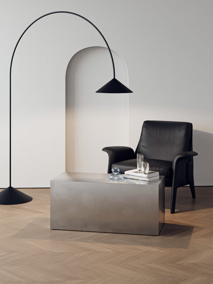 Aluminum Long Side Table